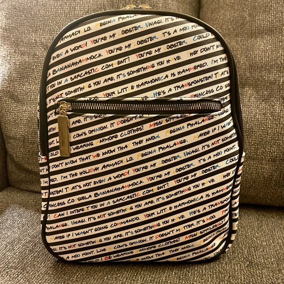WB Friends TV show quotes backpack & wallet main image 7